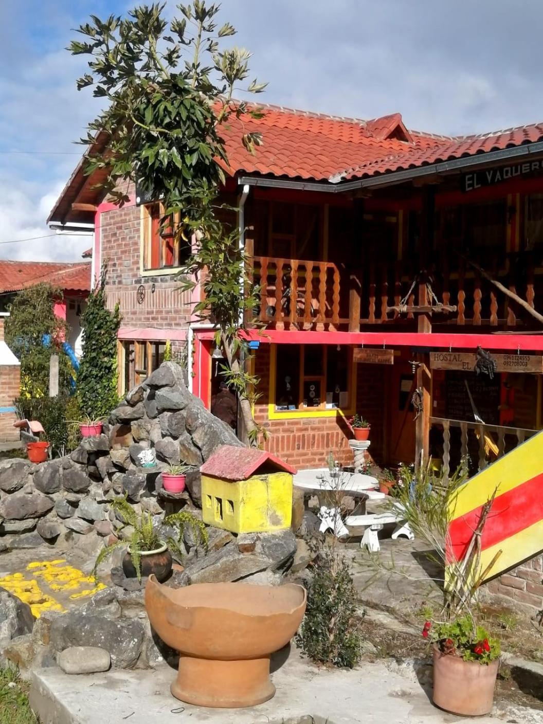 Hostal El Vaquero Chugchilán Buitenkant foto